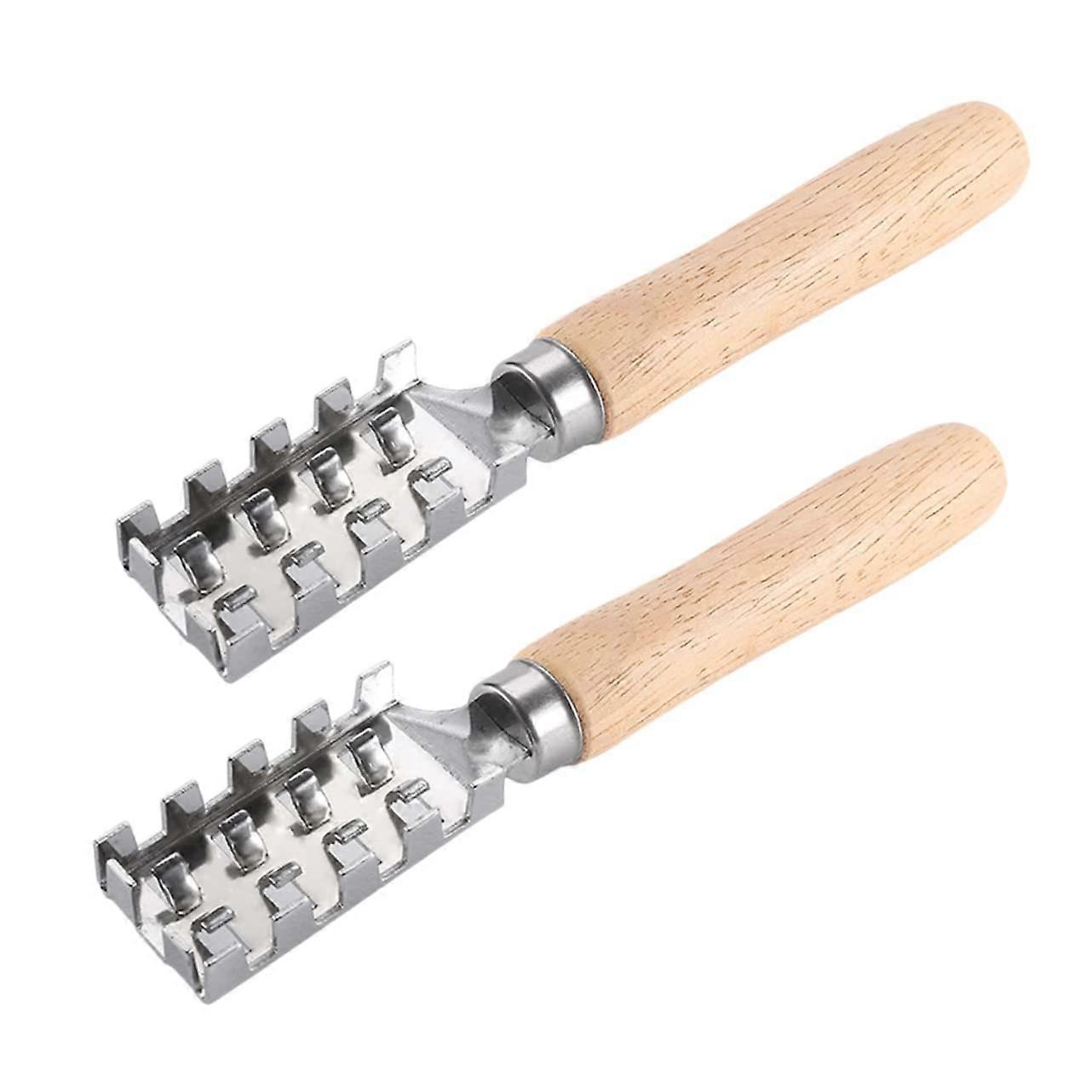 2 pieces fish cleaning scraper made of durable effective fish scale remover for cleaning and use for hobby cooks