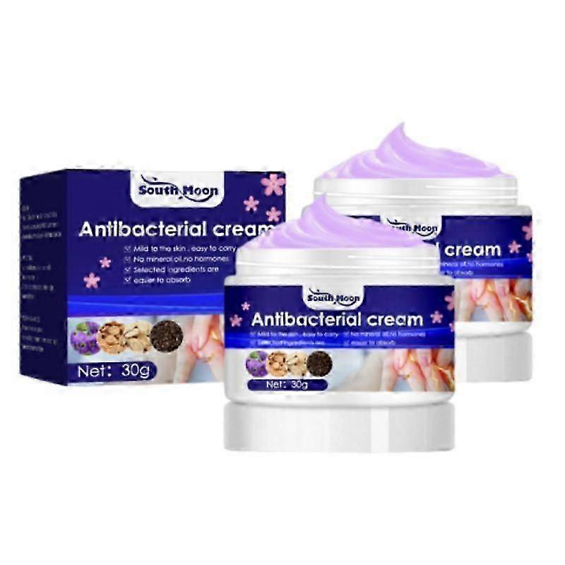 2 قطعة كريم مضاد للحكة ، كريم نباتي مضاد للحكة من Herba Violae ، مضاد للحكة للبشرة 30 جرام