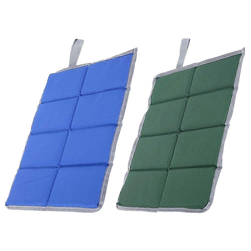 Camping Seat Pad Picnic Mat 39x29.5cm Lightweight 2Set