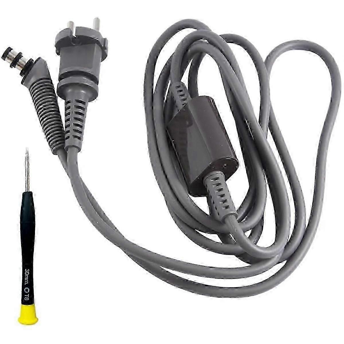 Replacement EU Power Cord for Dyson HS01 & HS05 Curling Irons