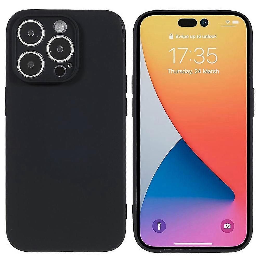 Bulk Purchasing Compatible For iPhone 14 Pro Case Precise Cutouts Straight Edge TPU Phone Cover