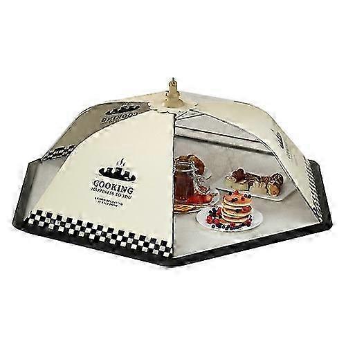 80cm Reusable Collapsible Anti-mosquito Net Mesh Food Tent for Dining Table, Picnics, BBQ