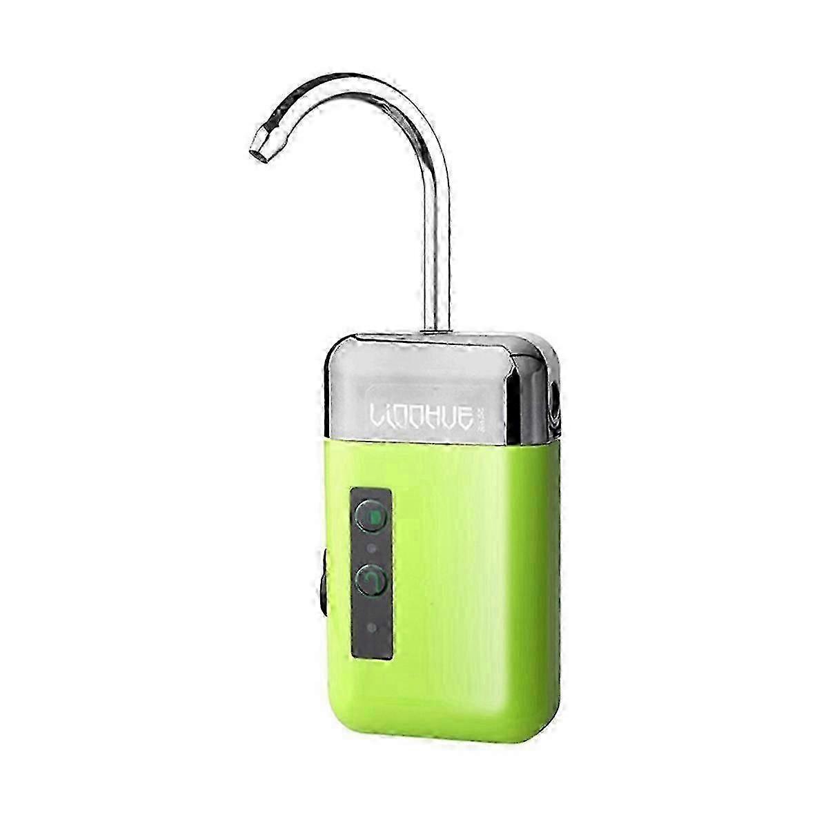 Portable Mini Electric Water Bottle Pump with USB Charging, Automatic Operation and LED Lighting Features