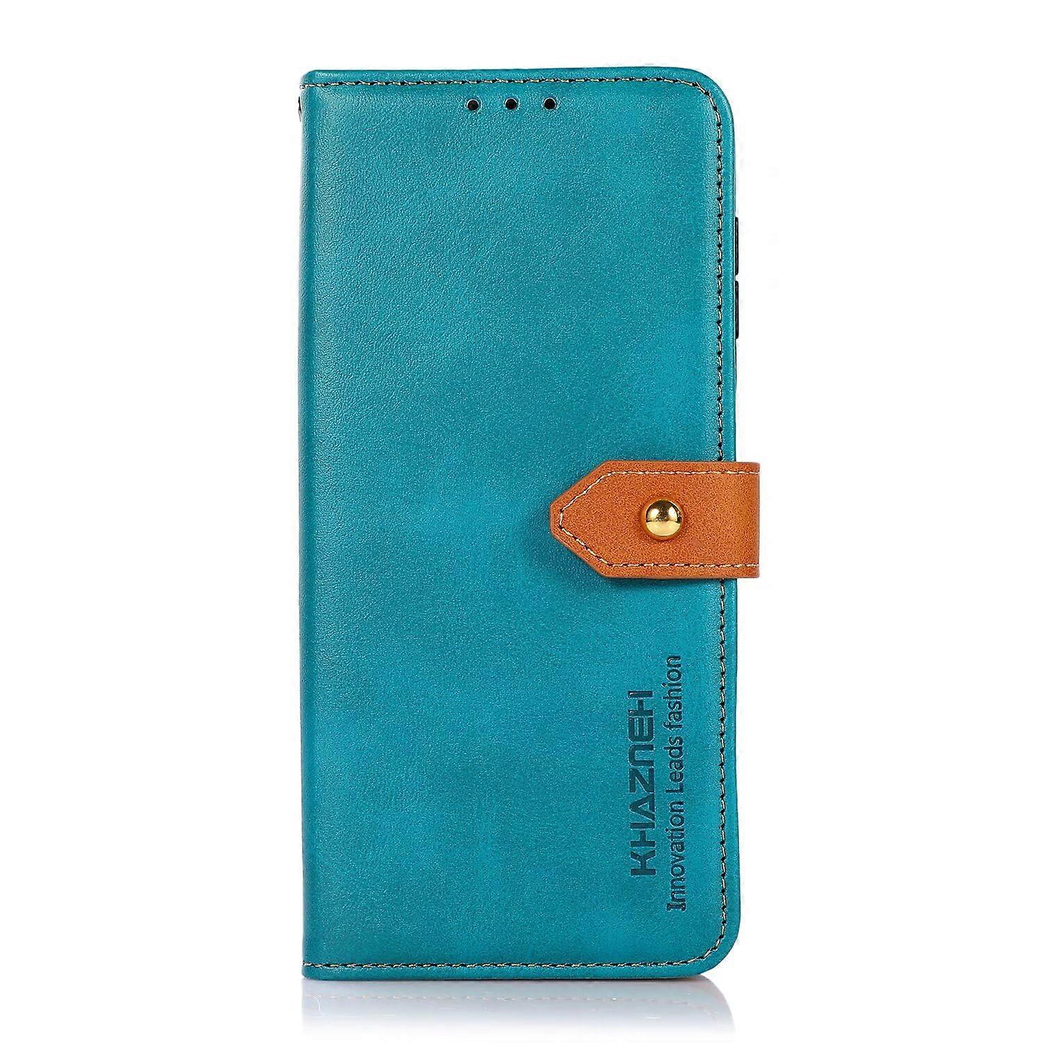 Case for Oppo Reno11 with Card Slot and Stand Function, Premium Leather Flip Wallet Cover, Protective Shell in Blue