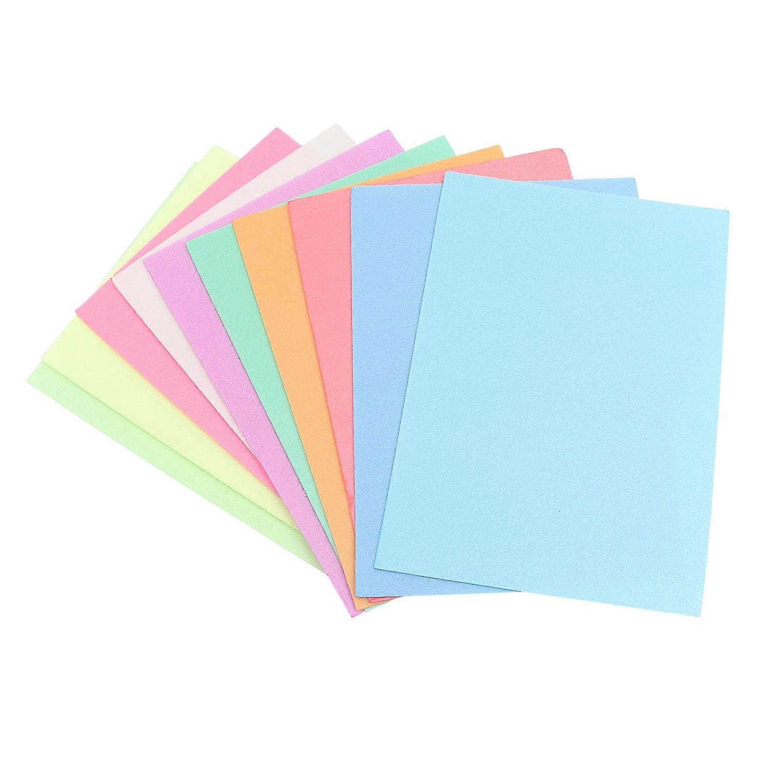 Kids Doodle Board with Assorted Color Foam for Daily Use Art Supplies Sturdy Rounded Corners 10 Pcs