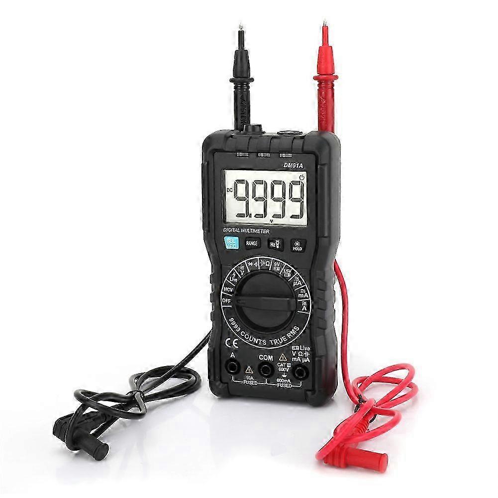 DM91A 9999 Multimeter Digital Automatic Intelligent Multimeter (Battery not included)