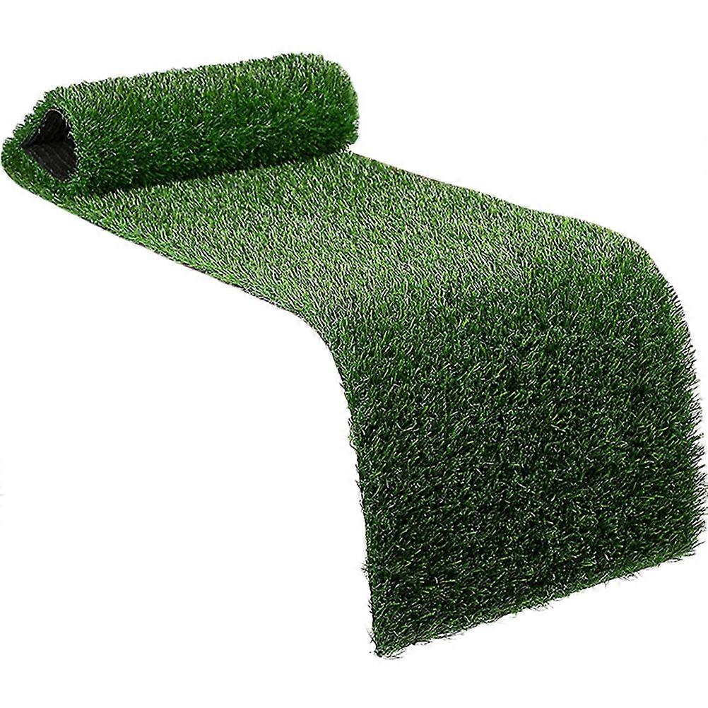 Simple Table Mat Turf Table Runner Holiday Celebration Scratch Prevention 120X35.5CM 1Pcs