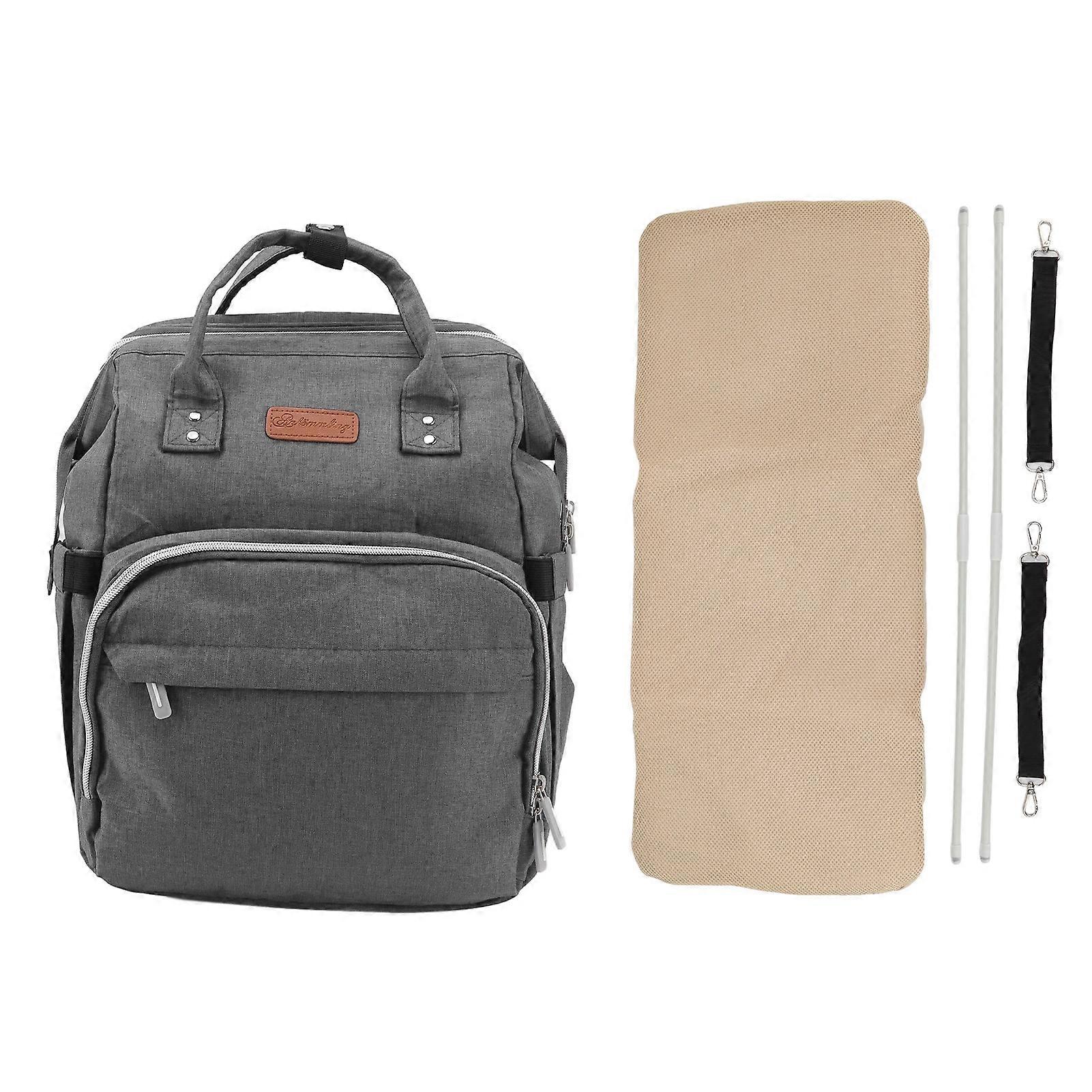 Foldable Large Capacity Multiple Compartment Design Multifunctional Portable Crib Baby Diaper Bag