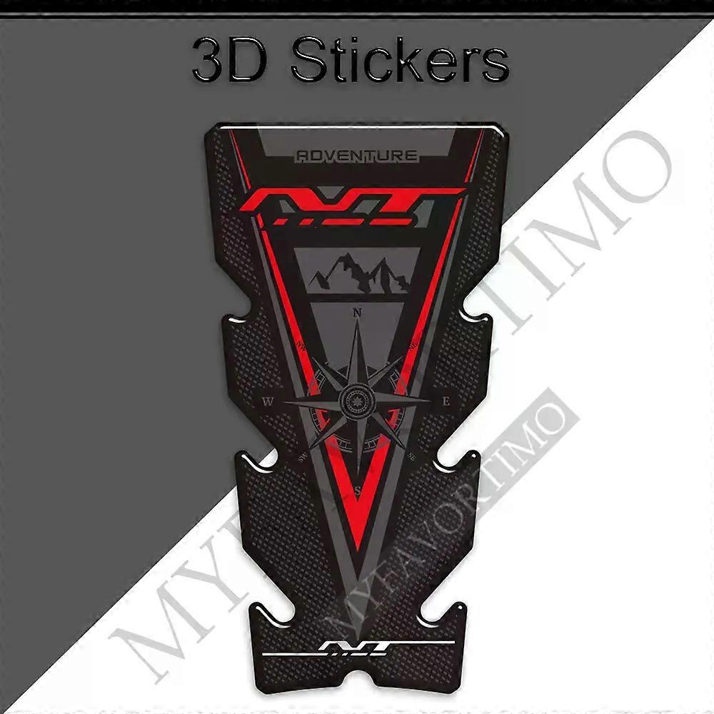 NT1100 Motorcycle For Honda NT 650 700V 1000 1100 NT650 Adventure Fuel Oil Tank Pad Decals Protector Stickers Kit