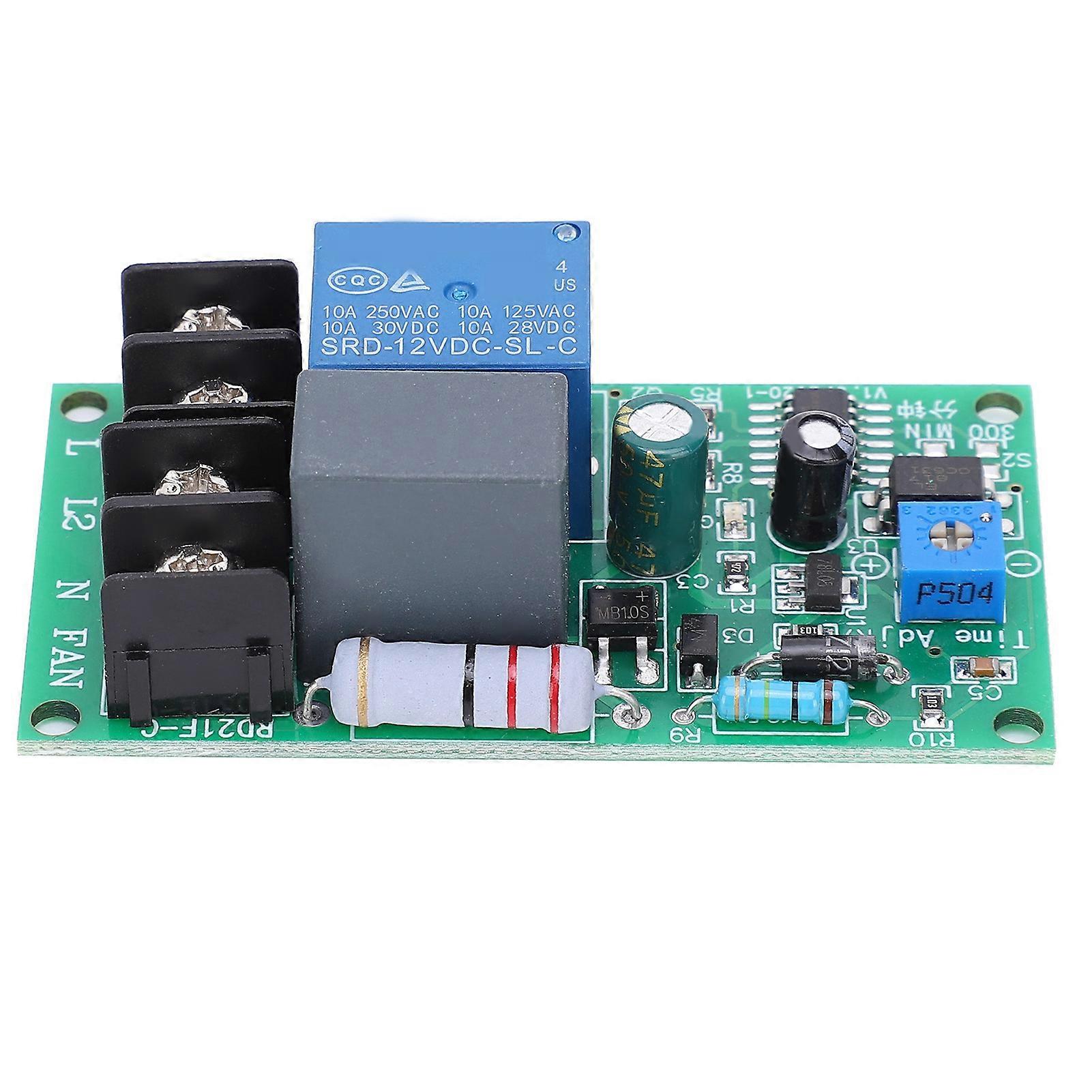 Relay Module Delay Power Off Switch Control Board Electronic Component RD21F-C 220V