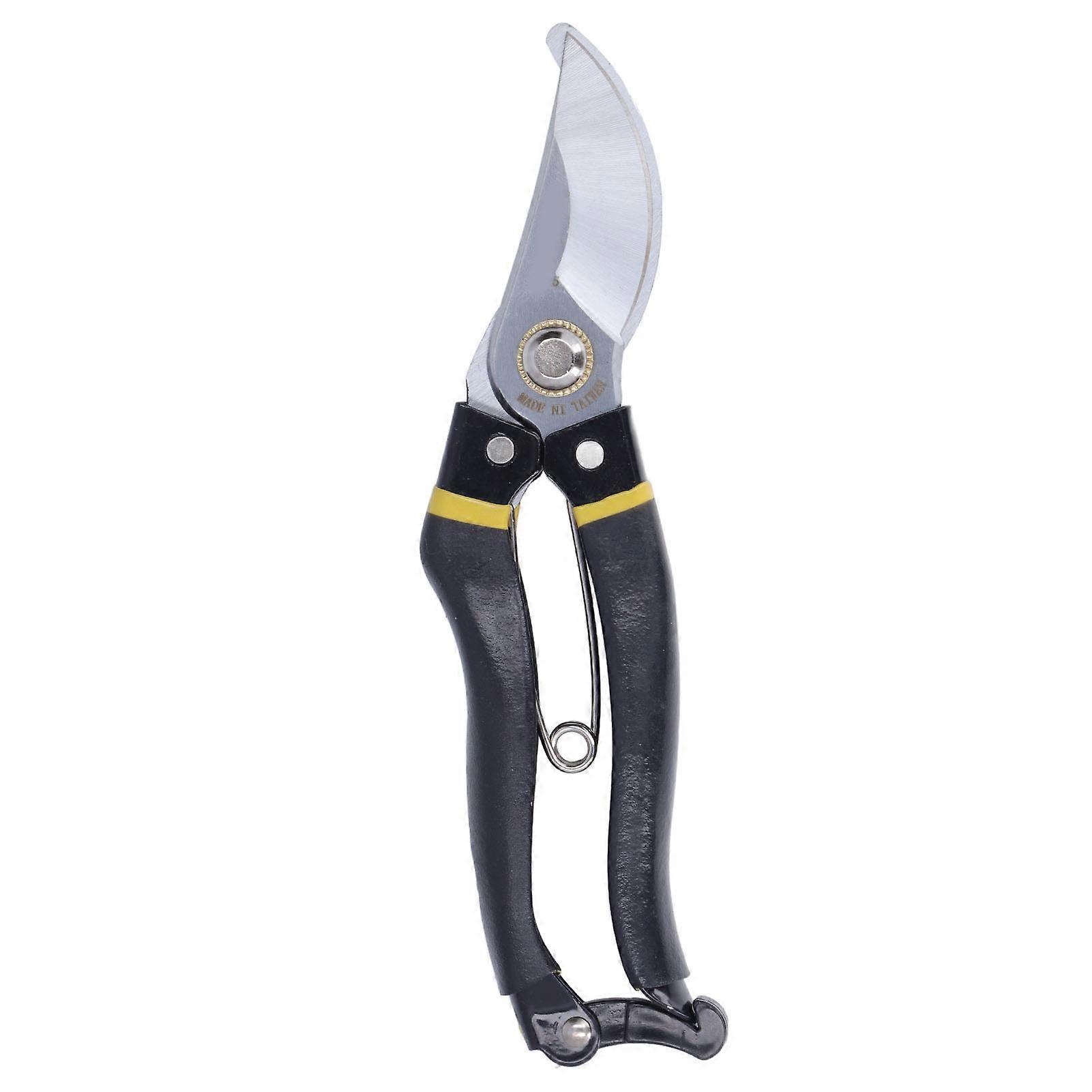 Shears Effort Saving Sharpness Comfortable Nonslip Handle High Elasticity Carbon Steel Garden Scissors