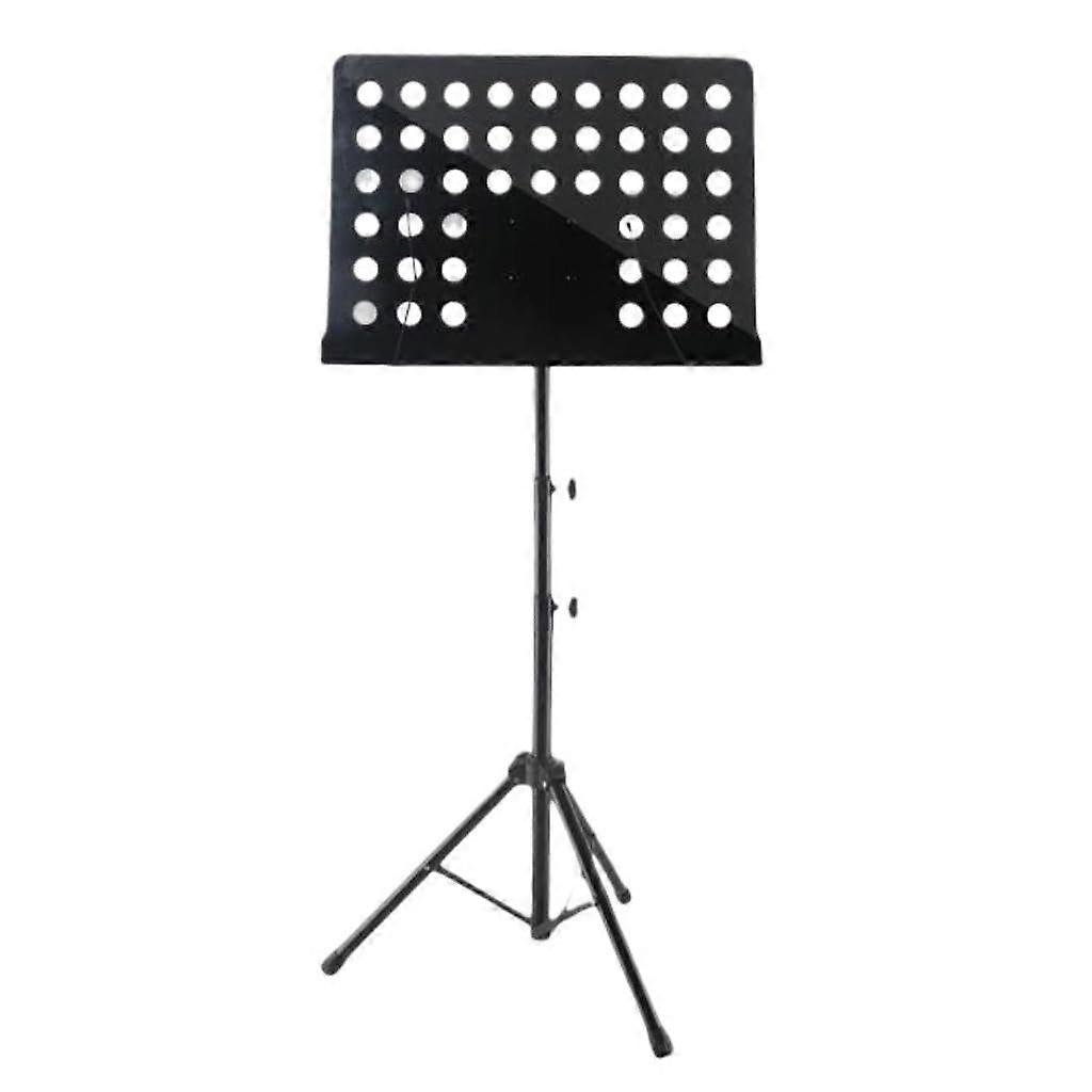 Sheet Music Stand For Guitar Violin Guzheng And Erhu Foldable And Portable Black Easy To Assemble