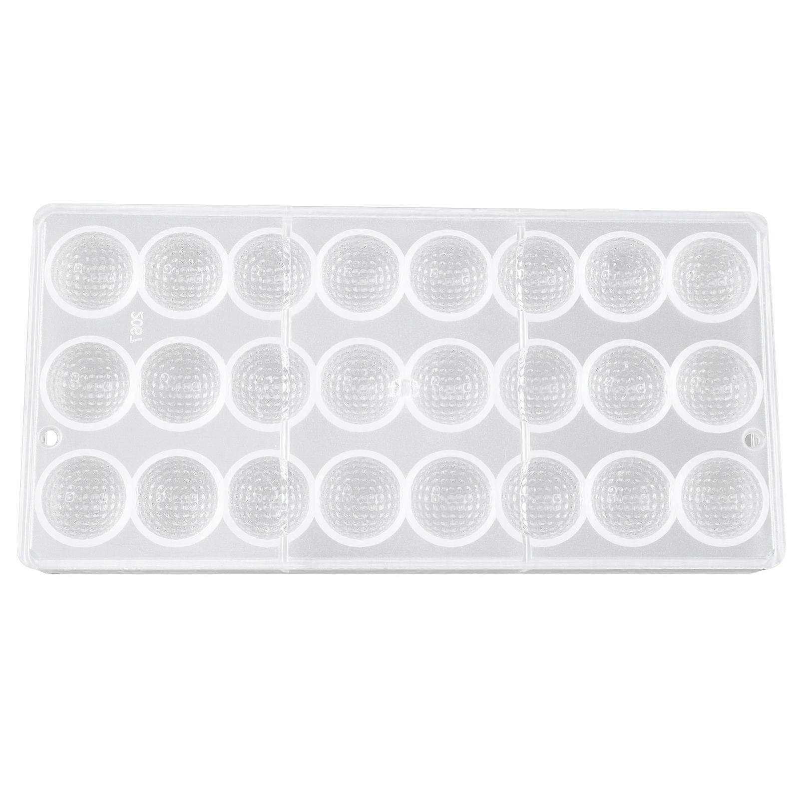 Creative Baking Semicircle Chocolate Mold for DIY Cake Making 24 Cavities