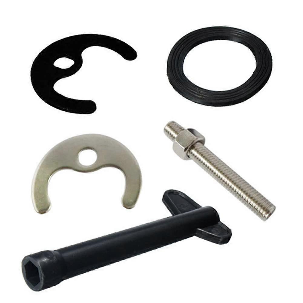 Monoblock Sink Tap Fixing Kit M12 Bolt Set With Washers Wrench Plate Bracket Universal Fit