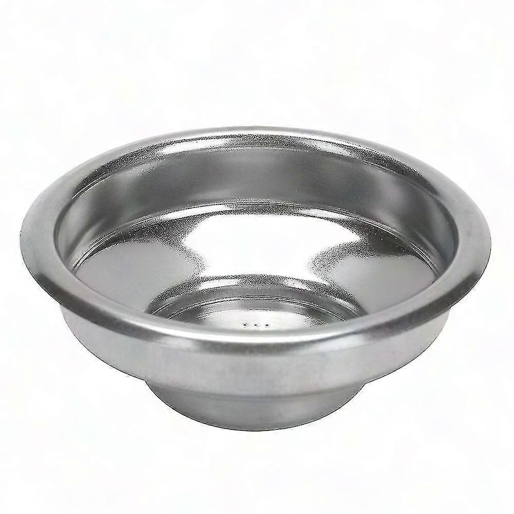 Espresso Machine Coffee Filter - Single/Double Dose with Bottomless Handle Design