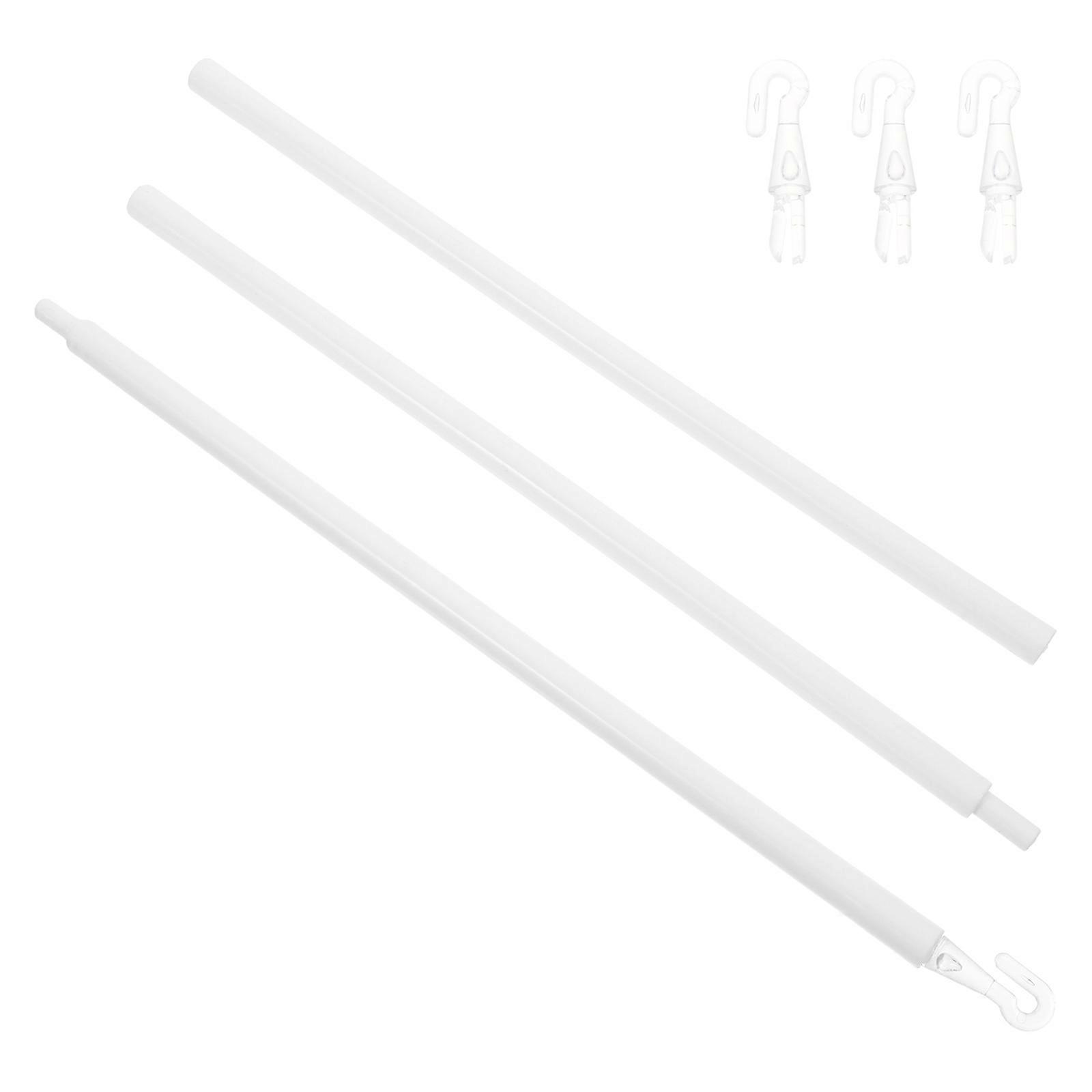 Plastic Blind Tilt Wand with Hooks – Lightweight & Reliable Window Blind Opener for Easy Curtain Control at Home, Office, or School