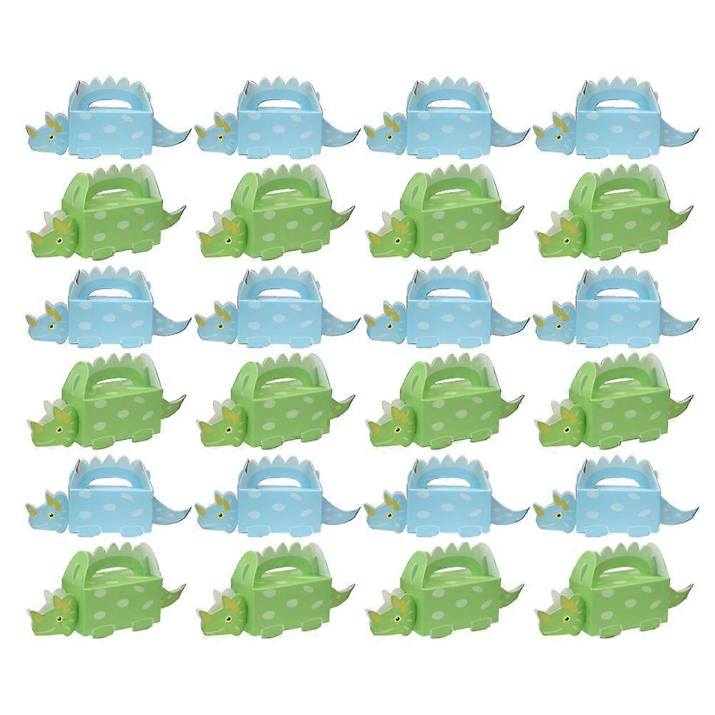 Dinosaur Shaped Candy Box Assorted Color Wedding Party Gift Container 100Pack