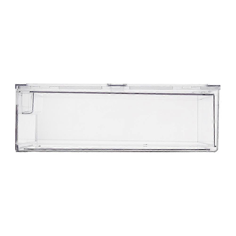 Refrigerator Organizer Medium Transparent Food Storage Box for Fruits Vegetables Durable Material Stackable Fridge Containers Space Saving Design