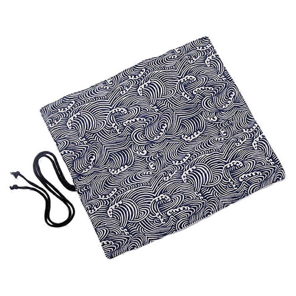 Paint Brush Wallet Canvas Storage Artists Large-Capacity Case Multi-Colored 40x35.5x2 Cm 1Pack