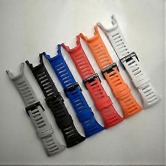 Adjustable Rubber Strap for Outdoor Watches - Durable Wristband Bracelet Replacement
