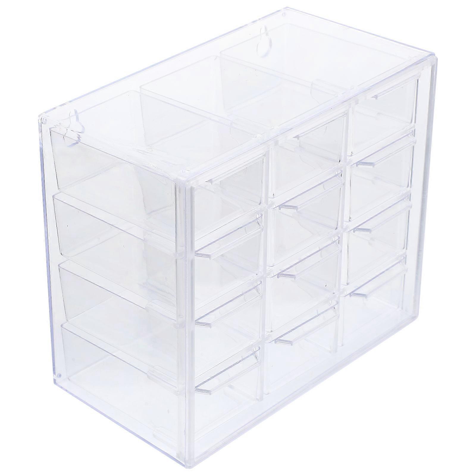 1 Set Small Acrylic Box with Lid for Candy Mini Storage Case Jewelry Container