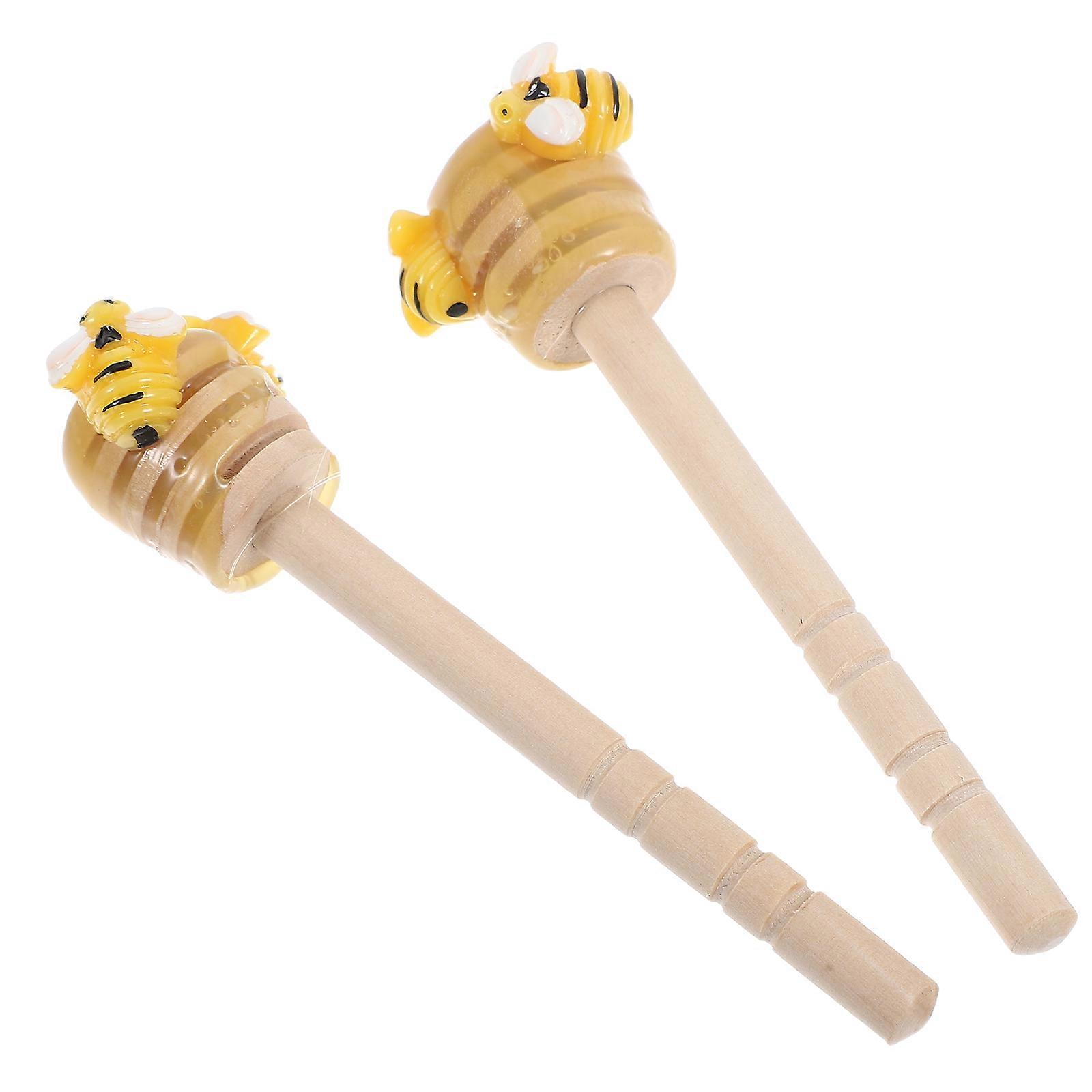 Here's a polished product description you can use for the **"2pcs Bee Tiered Tray Decor With Mini Bee Stirring Sticks"**:
**2pcs Bee Tiered Tray