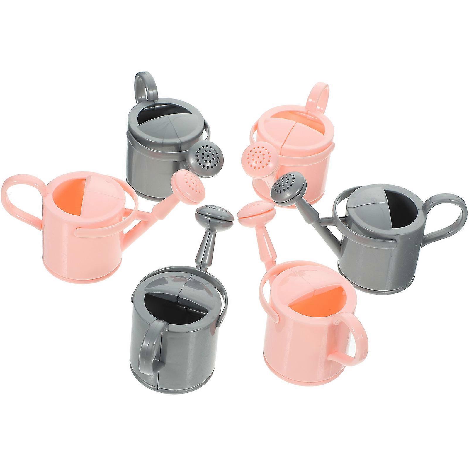 6pcs Mini Watering Cans for Indoor Plants – Lightweight, Compact, Decorative & Functional for Home, Office & Garden Use