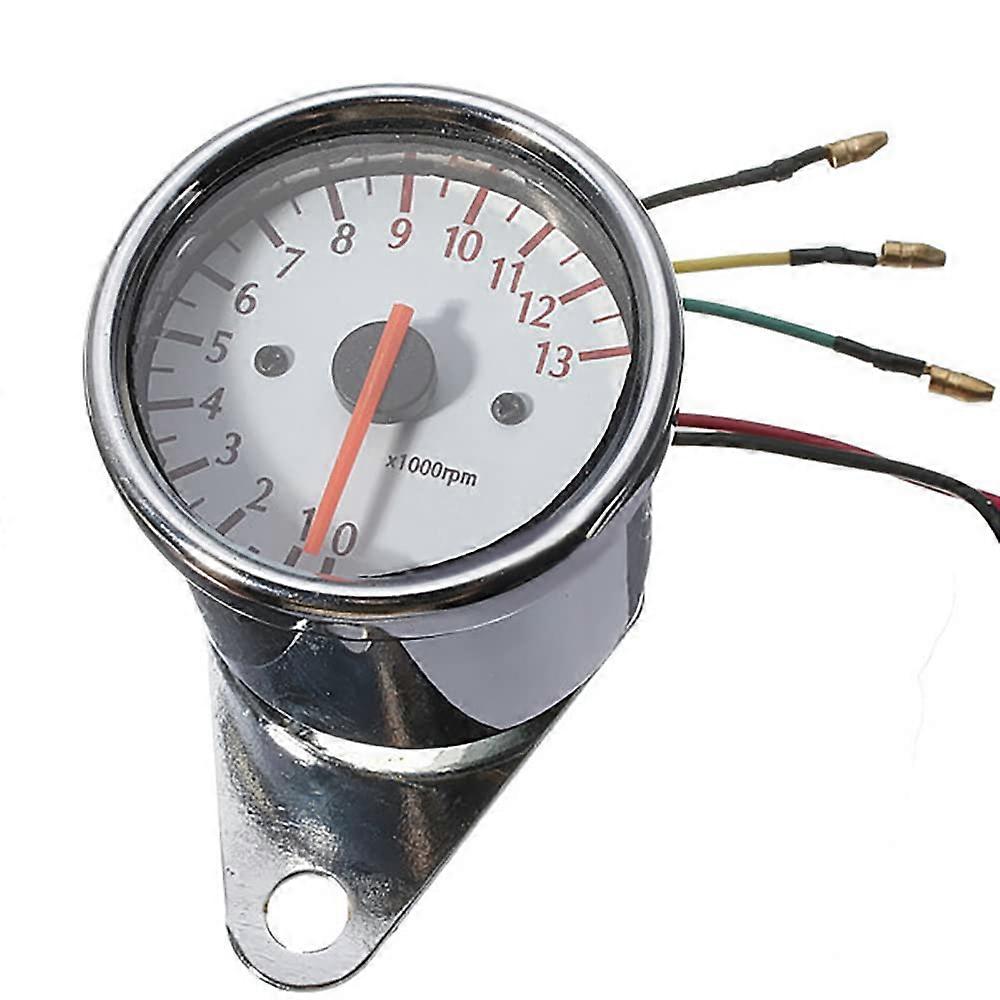 Motorcycle Tachometer, 013000 RPM, Universal
