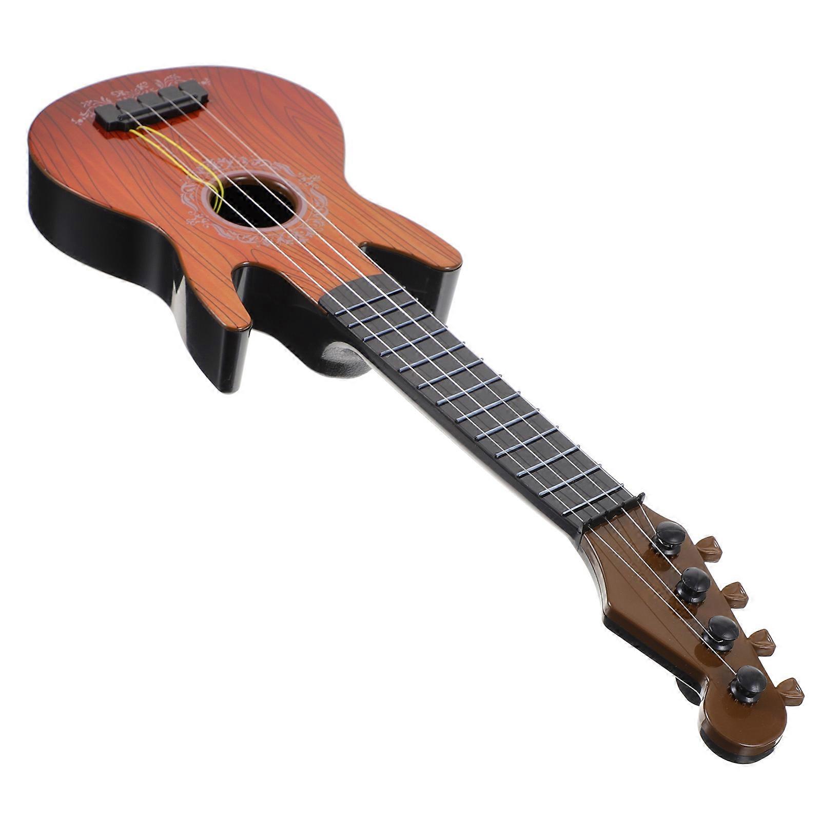 Mini Guitar for Simulation Play – Creative Color Design Musical Instrument for Early Education – Ideal for Boys