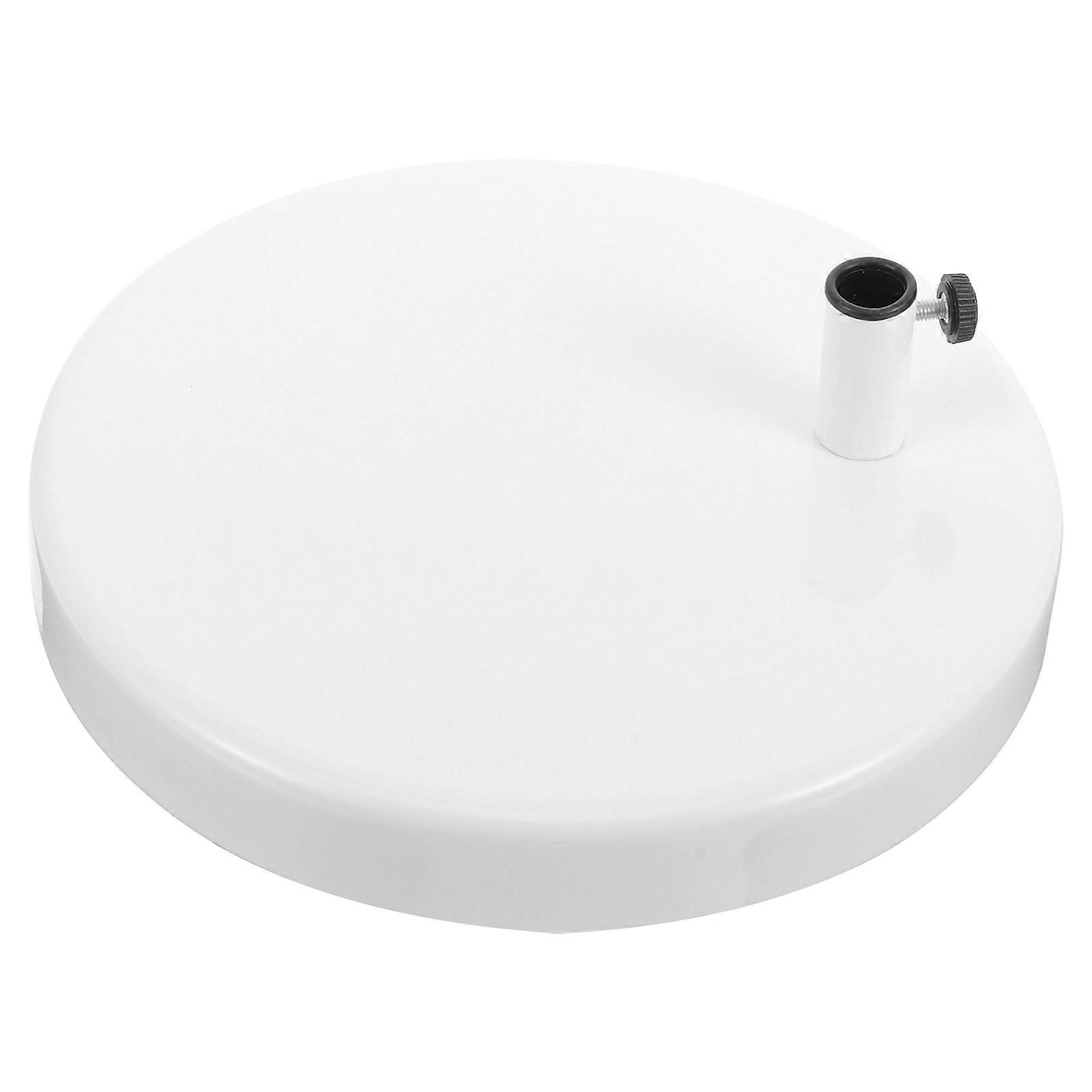 Swing Arm Desk Lamp Base with Non Slip Stand and Wire Pass Through for Easy Installation
