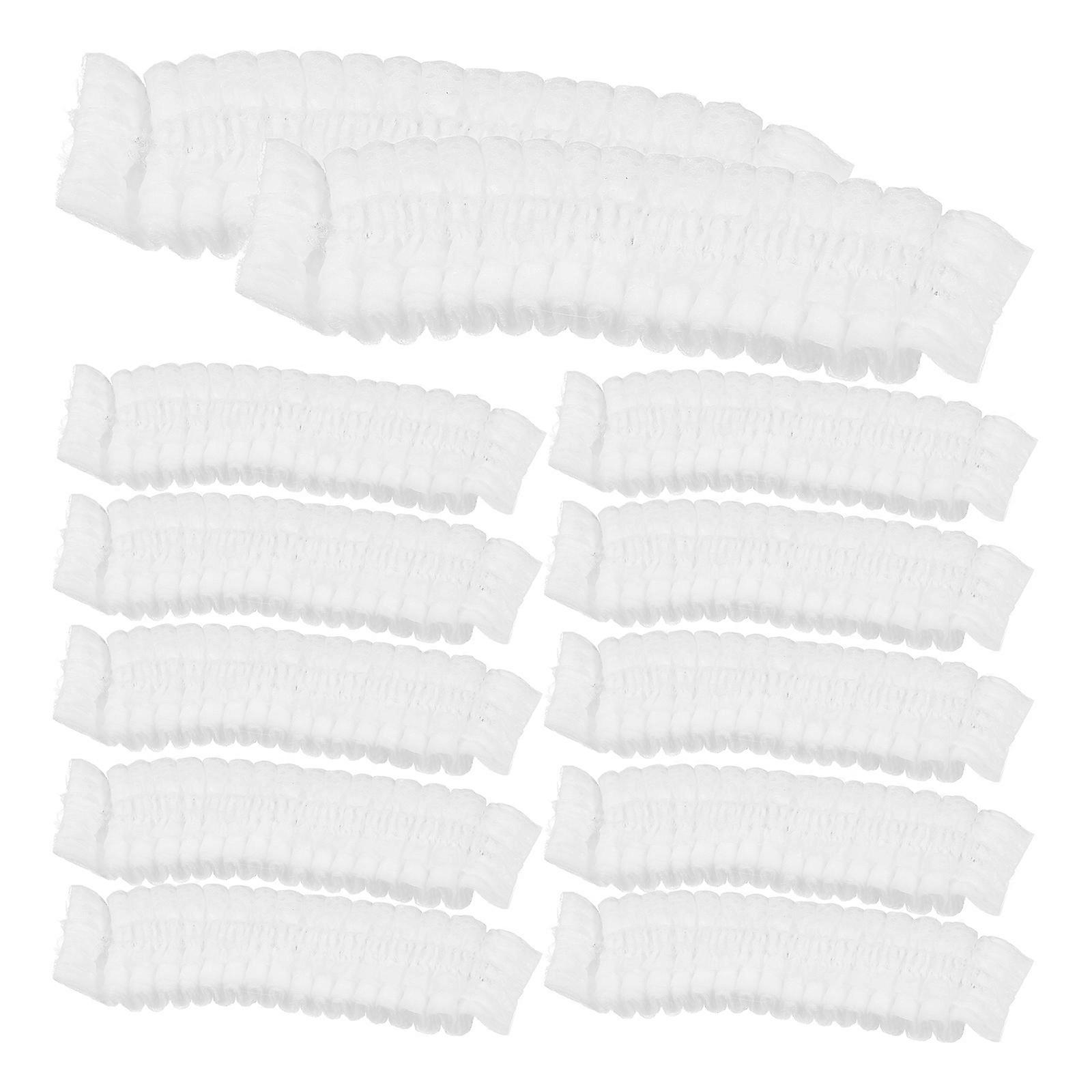Replacement Ear Protectors For Headphones Suitable For General Users 12.00X12.00X2.00CM White Sweat-resistant 50 Pairs