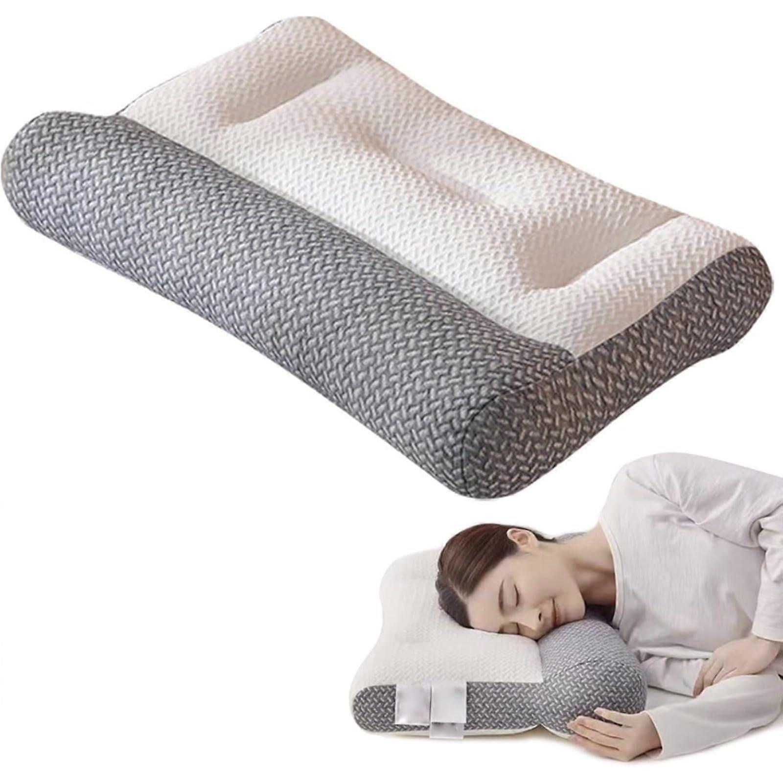 Sleep Apnea Pillow, Cervical Neck Pillow Memory Foam, Super Ergonomic Orthopedic Pillow for Neck Support