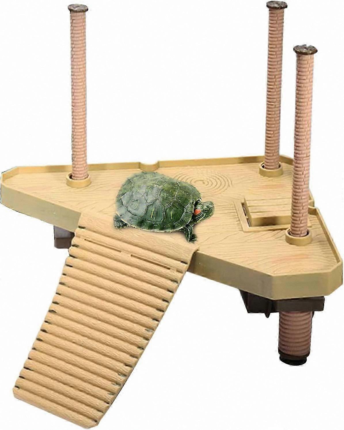 Tortoise Resting Pier, Automatic Floating Platform for Turtles