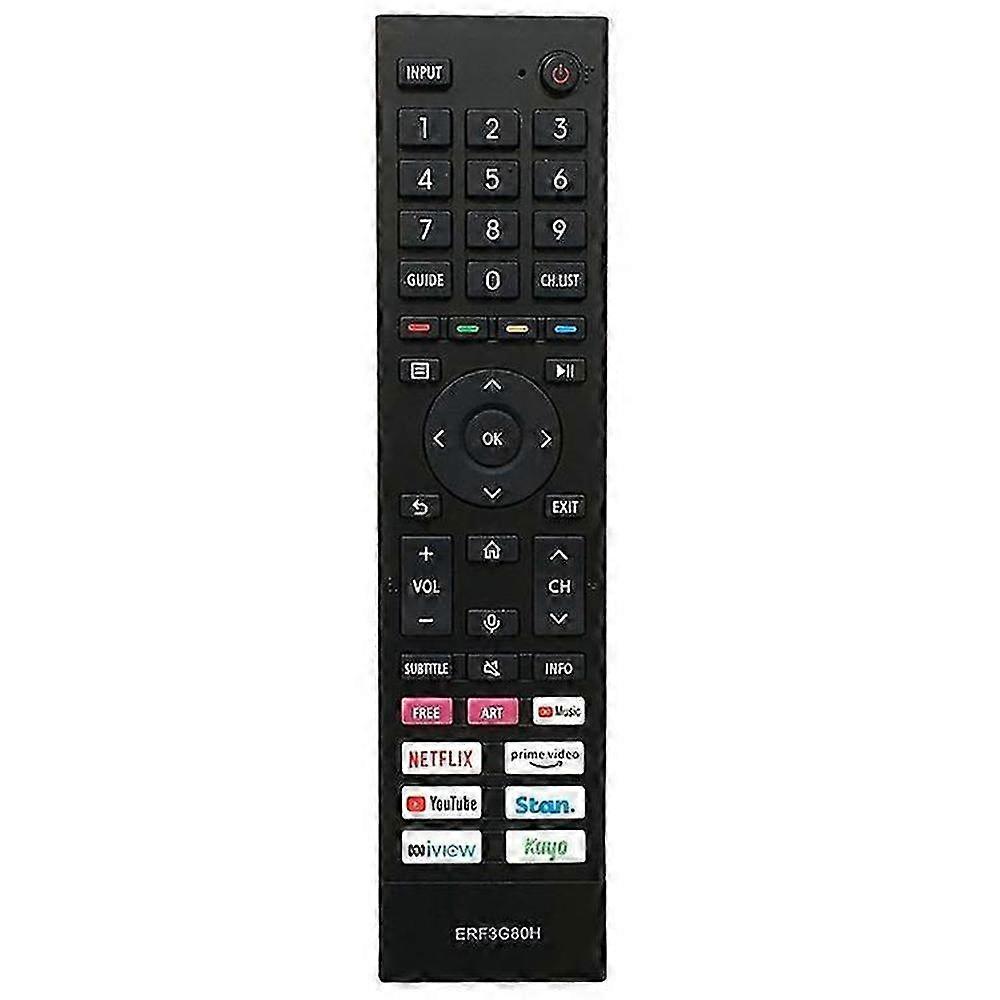 ERF3G80H Plastic Remote Control Compatible For Hisense TV Replacement Remote