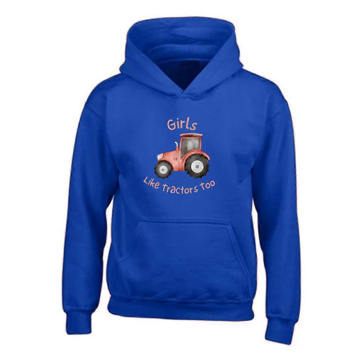 Girls Tractor Hoodie Cl005