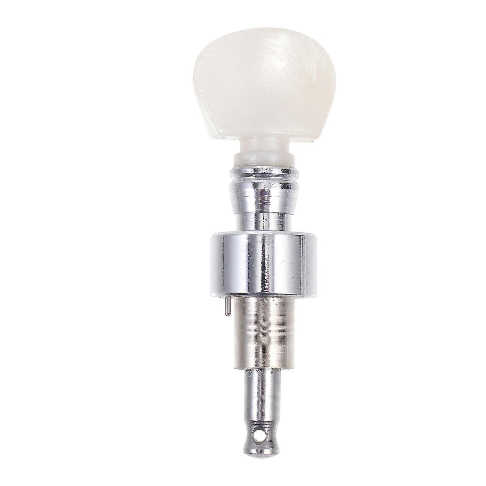 1 Pc Alloy Banjo String Adjuster Tuning Button White, Enhanced Stability & Performance