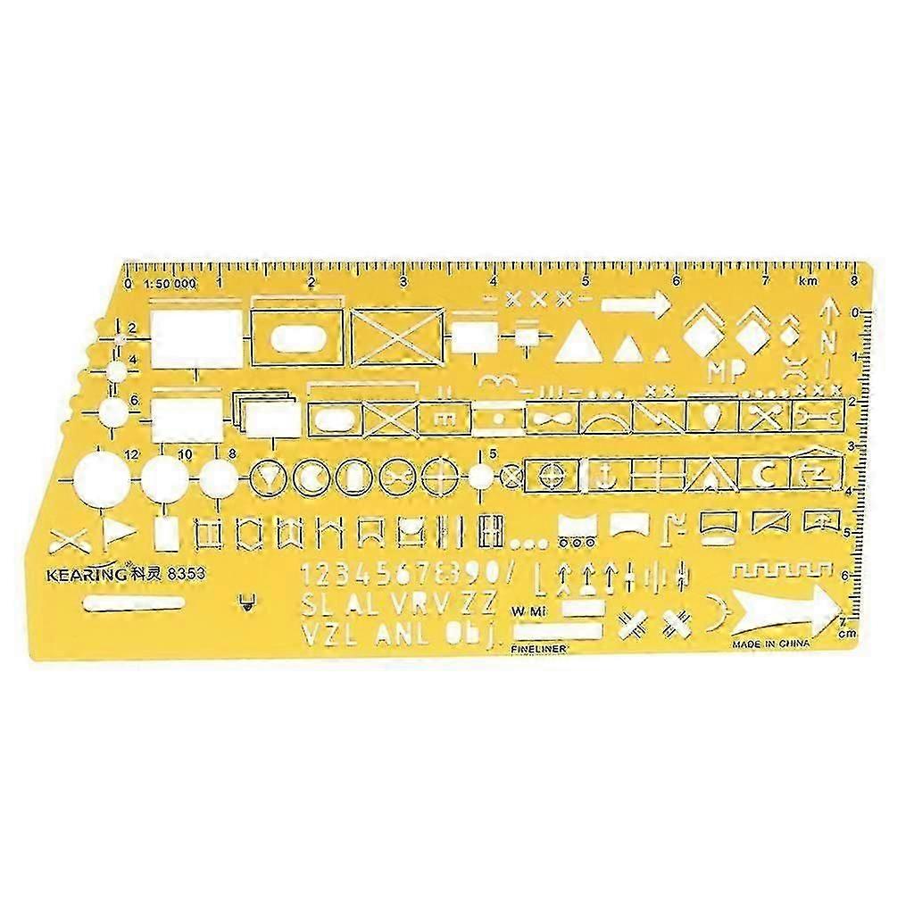Armeijan merkintäjoukkojen symbolipiirustus Piirustusmalli Stensiili