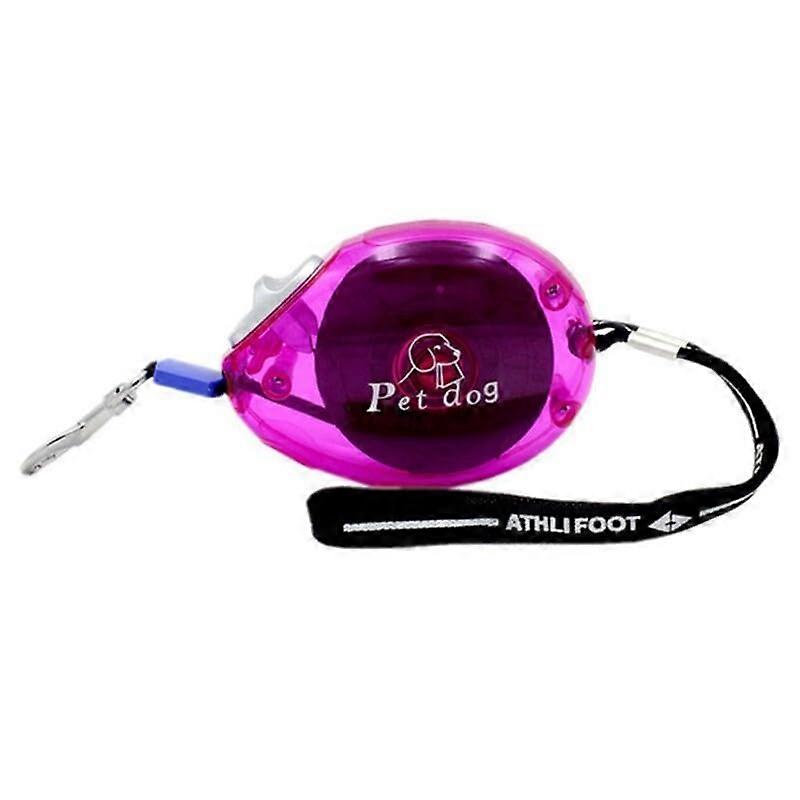 Flexible leash for training and walking, suitable for puppies and small pets.