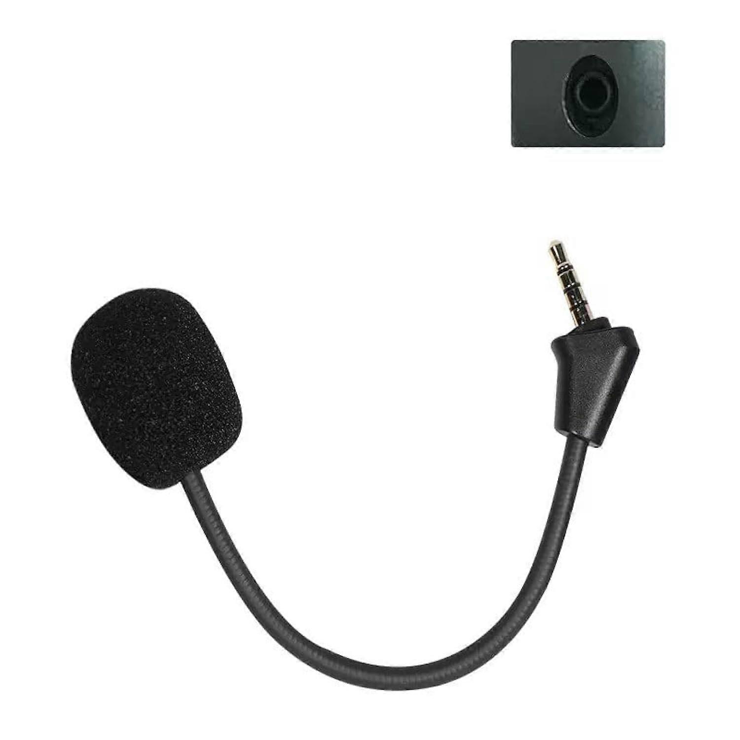 Replacement Game Mic Microphone Boom For Kingston HyperX Cloud II Wireless Headsets On PS5 Xbox One Switch PC