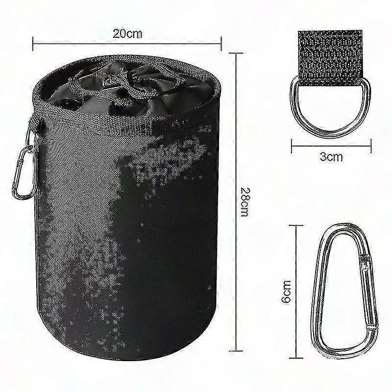 Waterproof Hanging Clothes Peg Bag for 150-200 Pegs with Drawstring