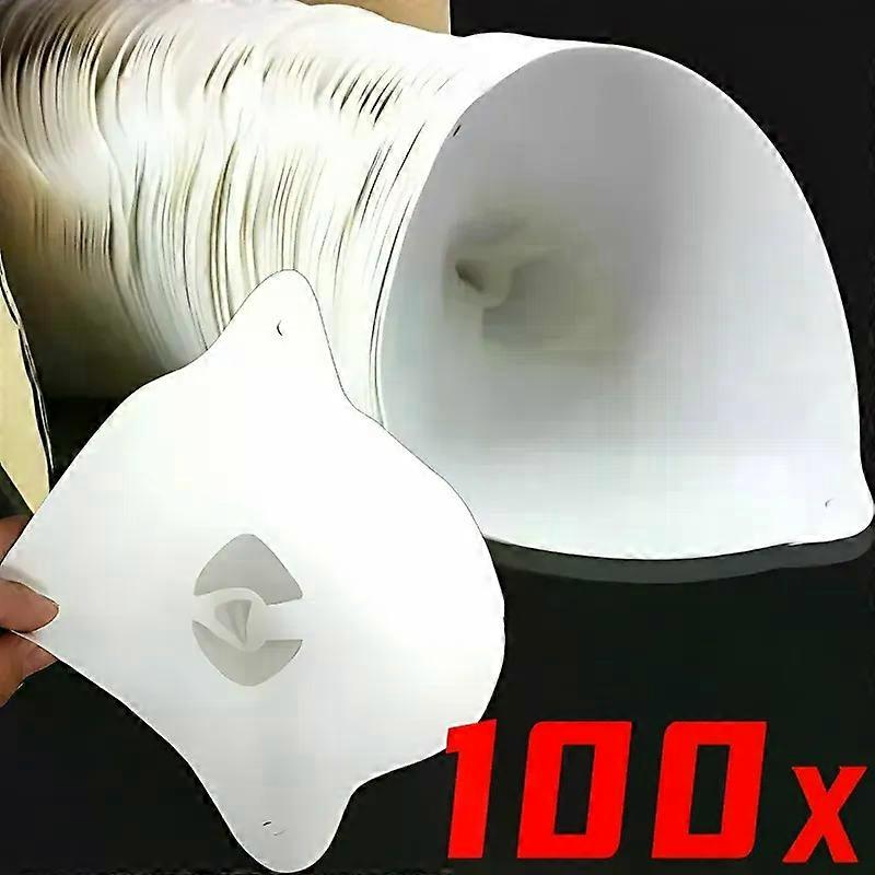 10/100Pcs Disposable Car Paint Spray Mesh Paper Filter Purifying Straining Funnel Paint Filter Conical Nylon Micron Paper Funnel