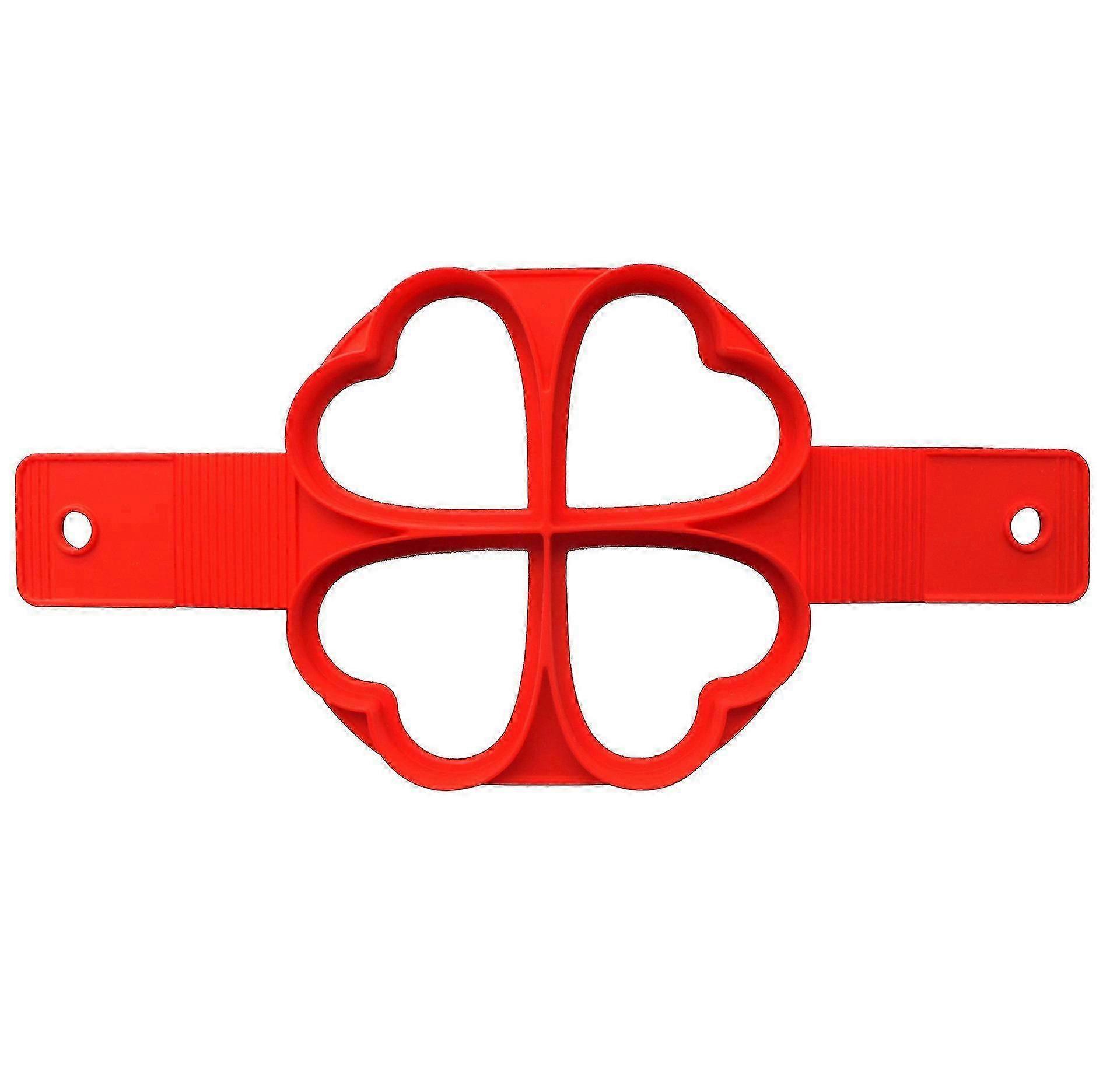 Silicone Heart-shaped Pancake Maker, Omelet Waffle Maker Non-stick Omelette Egg