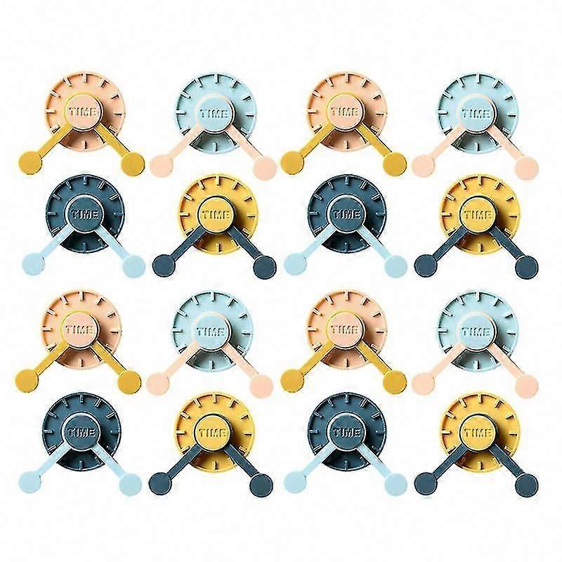 16pcs Hanging Hooks for Wall Storage and Organization