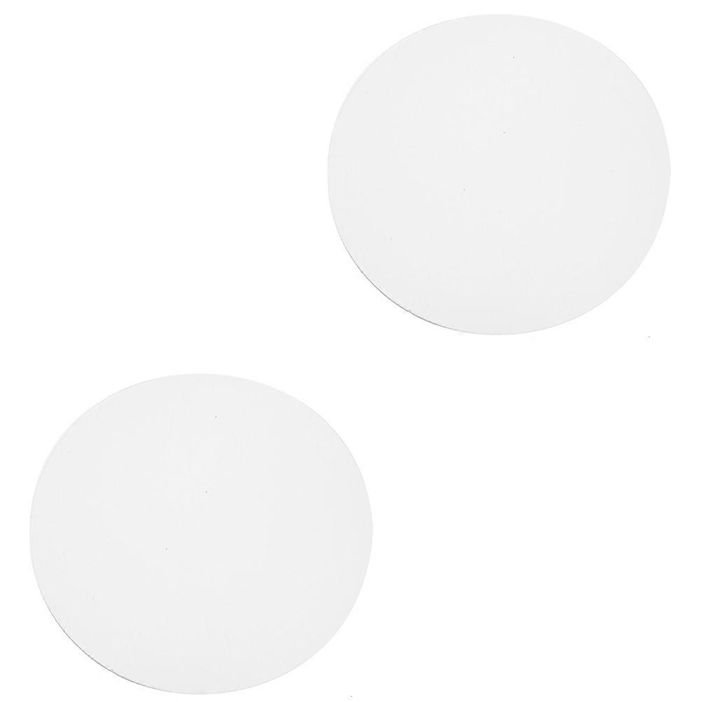 Transparent Acrylic Round Discs for DIY Use Great for Crafts and Decorations 2Pcs