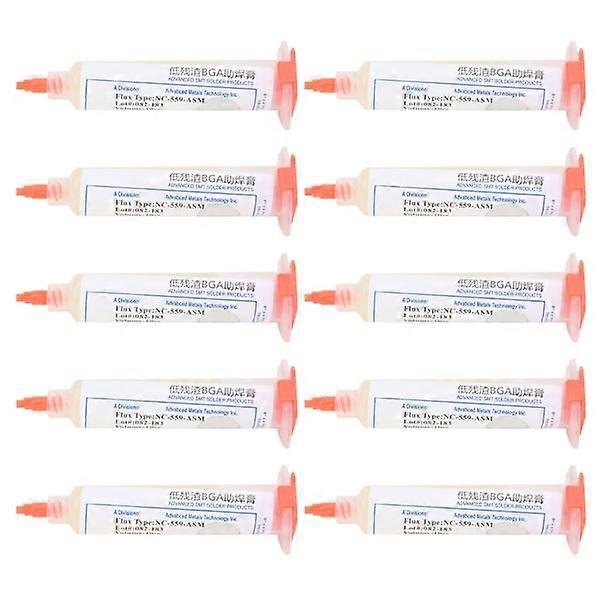 Solder Paste Low Residue Flux Welding Flux NC‑559‑ASM with Needle Dispensing Tool