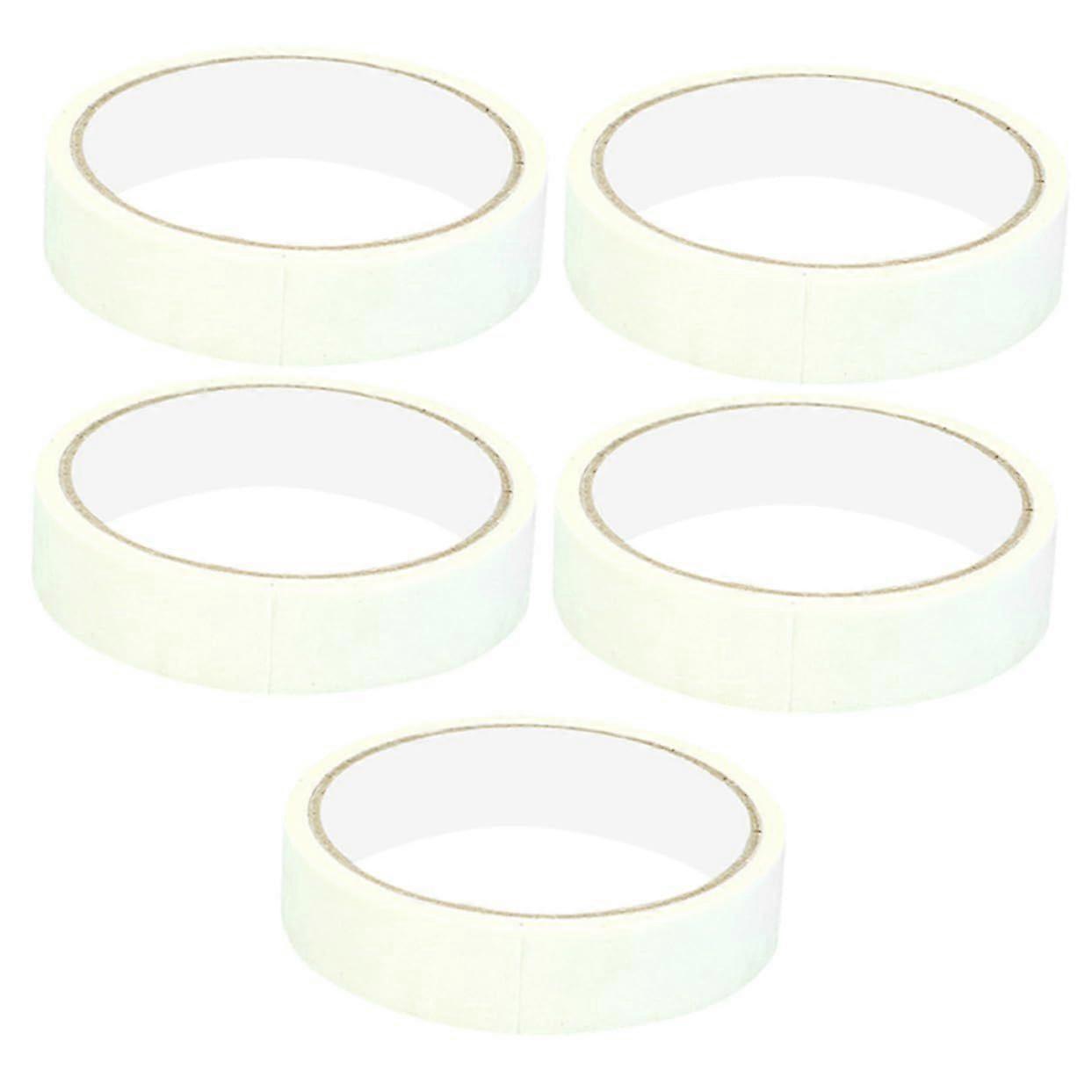 Masking Tape Rolls Multi Size White Painter Tapes Double Sided Tearable for
