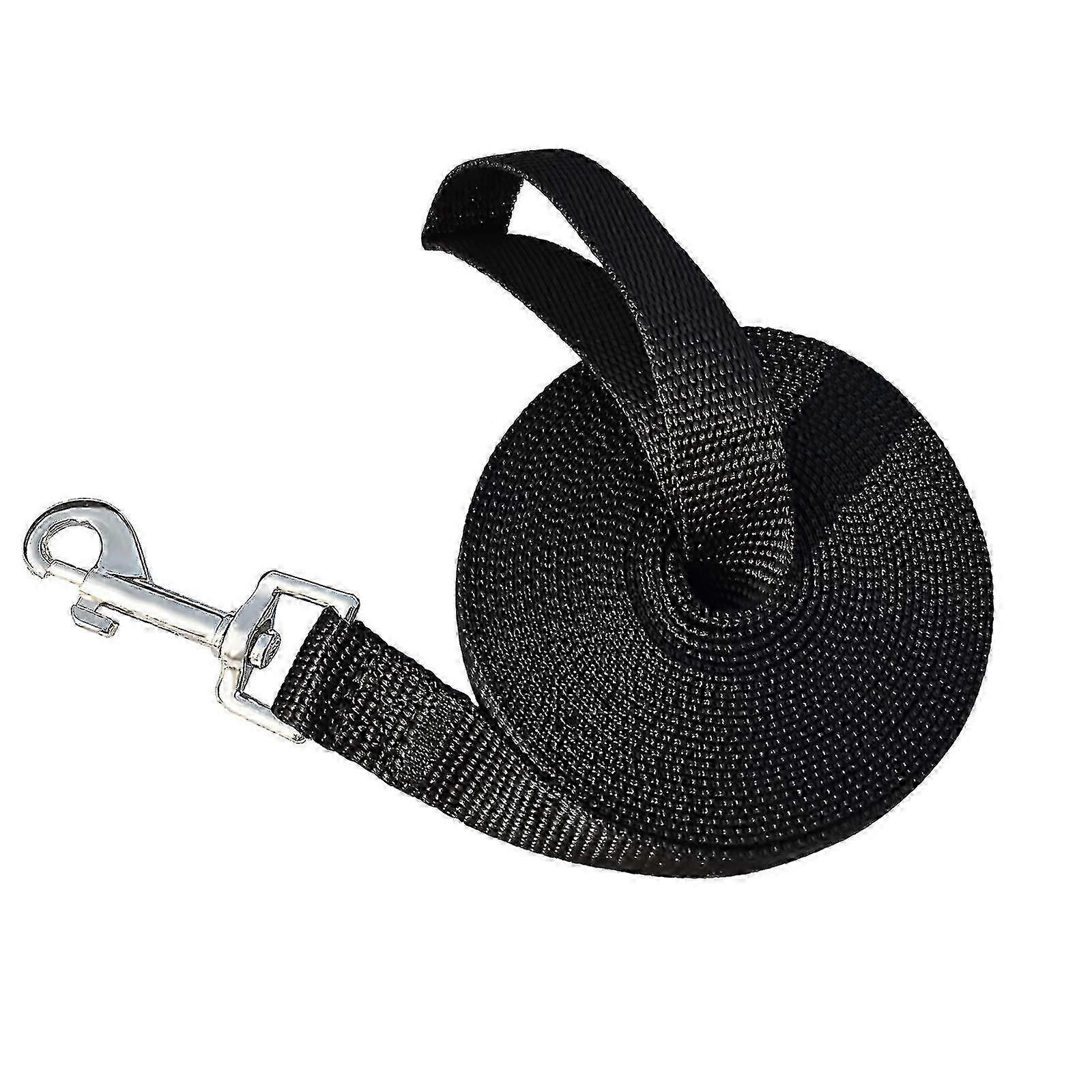 Hundetræningssnor, 2,5 cm*10 m tilbagekaldelse lang line, sporing af lang blysnor til lydighed mod kæledyrstilbagekaldelse