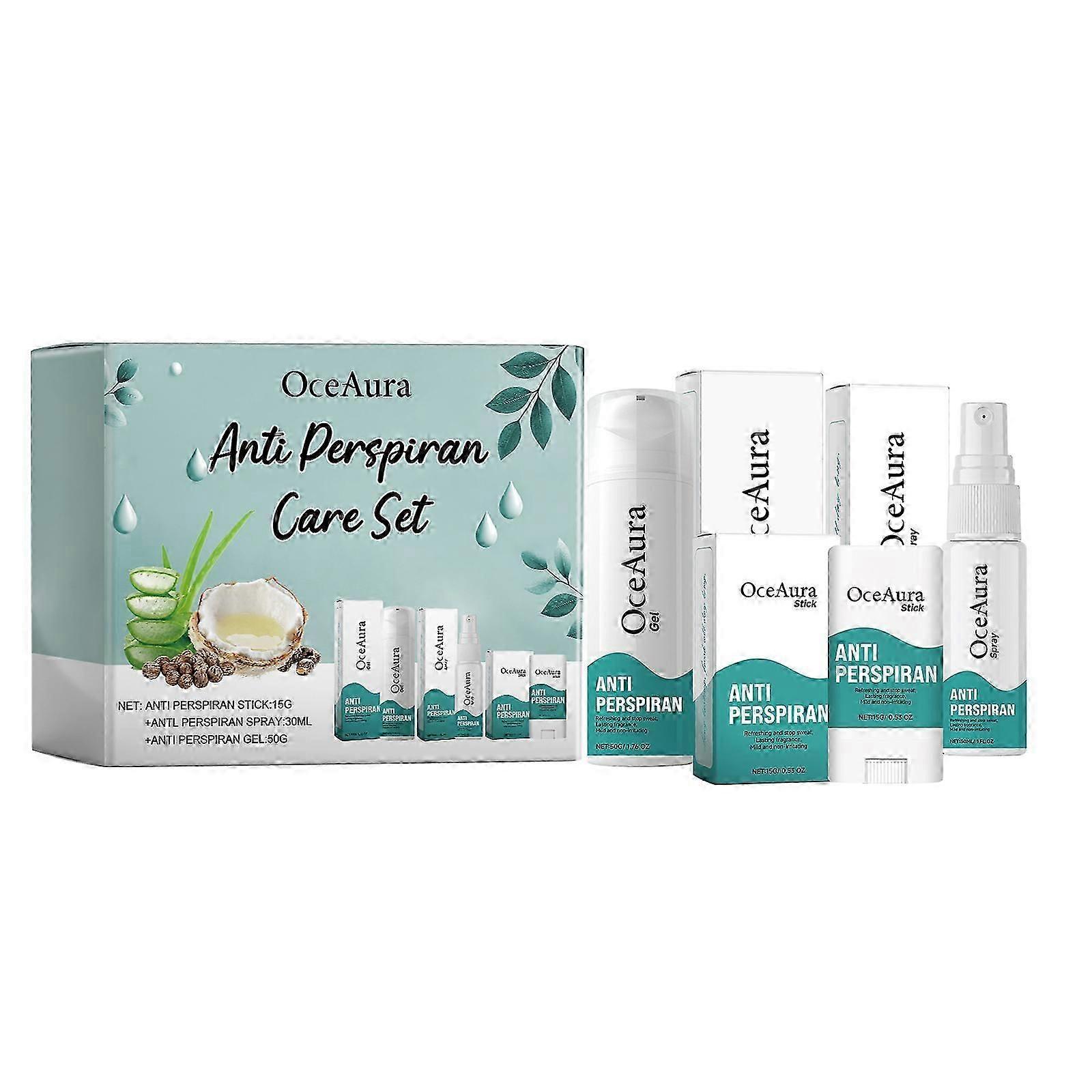 Fresh Deodorizing Body Care Set Lasting Fragrance Fresh Natural Odor Care Set