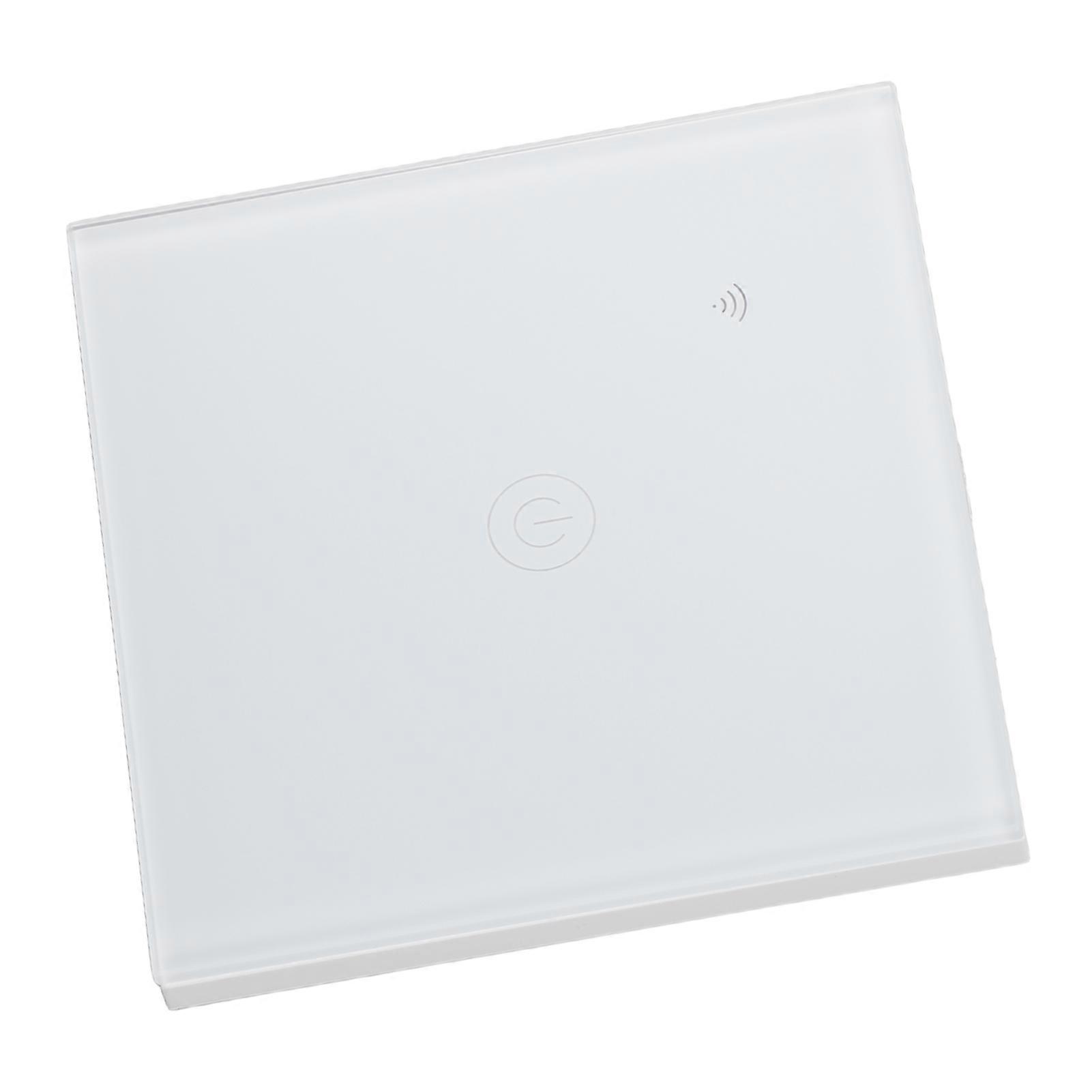 WiFi Smart Light Switch Glass Panel Touch Control 86 Type 100-240V