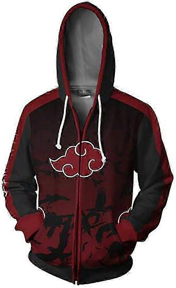 Sudadera con capucha Naruto Authentic Full Zip para hombre